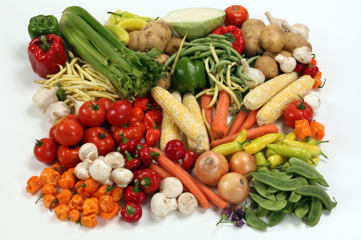 Soupe de légumes colorée